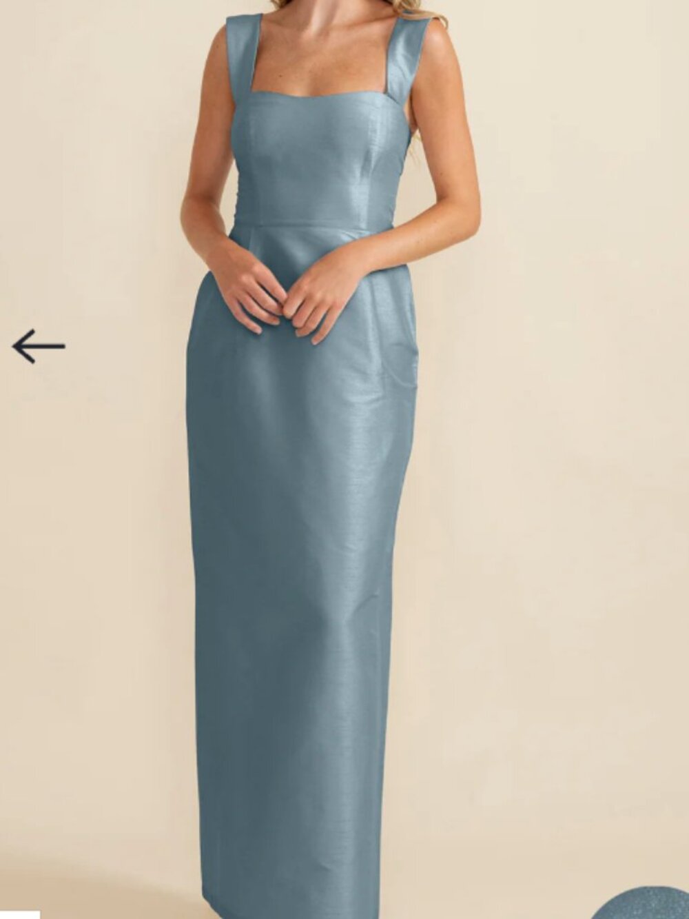 Lula Kate Beckett Dress (Wedgewood Shantung / Size 10)
